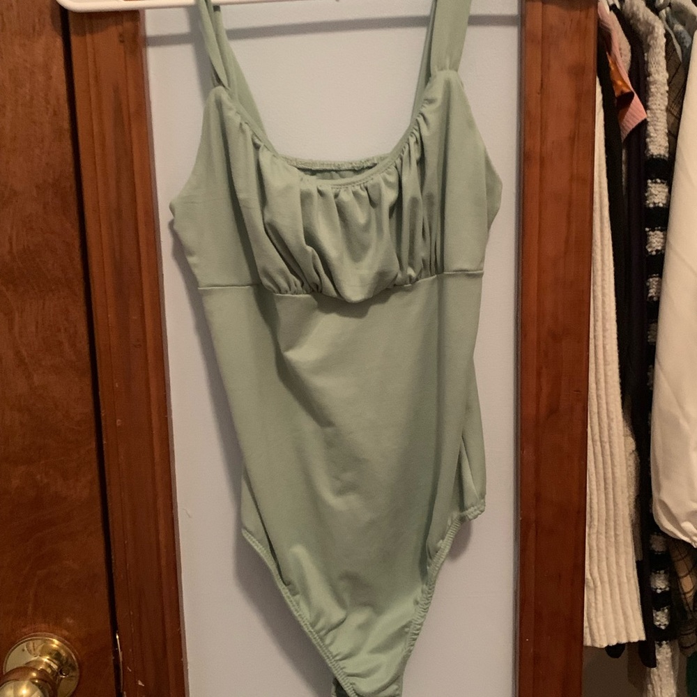 Mint Green Body Suit